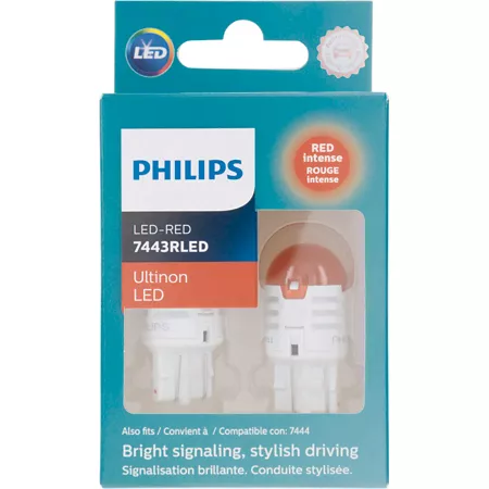 Philips Ultinon LED 7443RLED (red) set of 2 Automotive Work Lights
