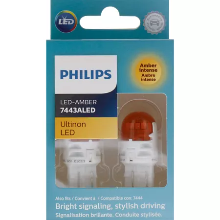 Philips Ultinon LED 7443ALED (Amber) 2-pack Automotive Work Lights