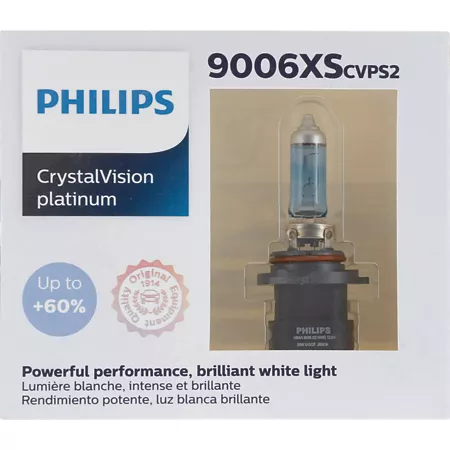 Philips CrystalVision Platinum 9006XSCVPS2 Automotive Work Lights