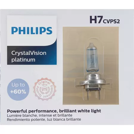 Philips CrystalVision Platinum H7CVPS2 Automotive Work Lights