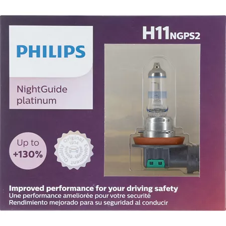 Philips NightGuide Platinum H11NGPS2 Automotive Work Lights