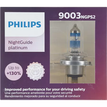 Philips NightGuide Platinum 9003NGPS2 Automotive Work Lights