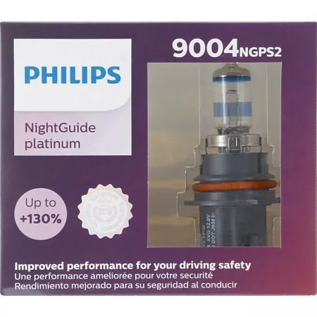 Philips NightGuide Platinum 9004NGPS2 Automotive Work Lights