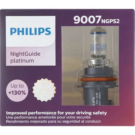 Philips NightGuide Platinum 9007NGPS2 Automotive Work Lights