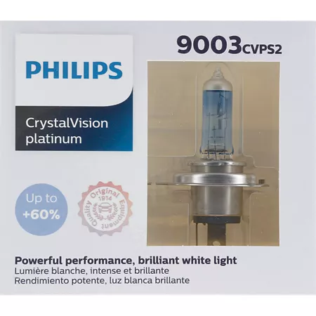 Philips CrystalVision Platinum 9003CVPS2 Automotive Work Lights