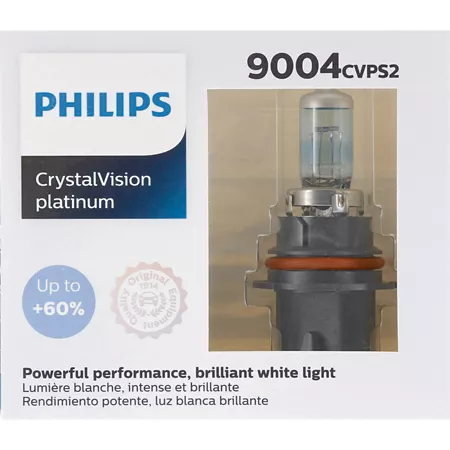 Philips CrystalVision Platinum 9004CVPS2 Automotive Work Lights