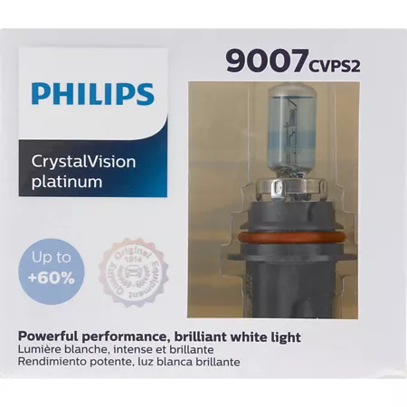 Philips CrystalVision Platinum 9007CVPS2 Automotive Work Lights