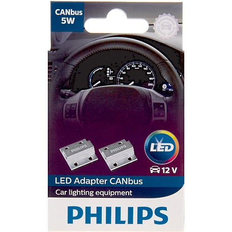 Philips LED Adapter CANbus Warnunterdrückung Canceler 5W 12V 2Stk. 