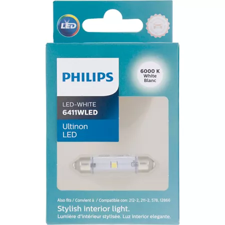 Philips Ultinon LED 6411WLED (White) 1 piece Automotive Work Lights