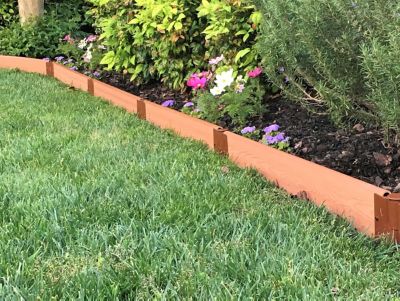 Image showing  Classic Sienna Straight Landscape Edging Kit 16 ft. - 1 in. Profile, 300001040