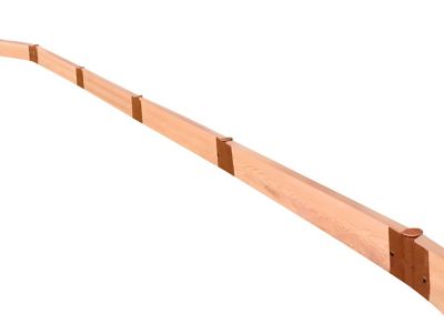 Image showing  Classic Sienna Straight Landscape Edging Kit 16 ft. - 2 in. Profile, 300001042