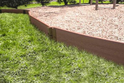Image showing  Classic Sienna Straight Playground Border 16 ft. - 1 in. Profile, 300001051