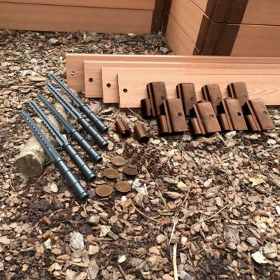 Image showing  Classic Sienna Straight Playground Border 16 ft. - 1 in. Profile, 300001051