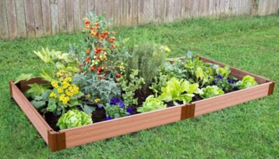 Image showing  Classic Sienna Raised Garden Bed 4 ft. x 8 ft. x 5.5 in. - 1 in. Profile, 300001063