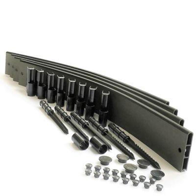 Image showing  Weathered Wood Curved Playground Border 16 ft. - 1 in. Profile, 300001447