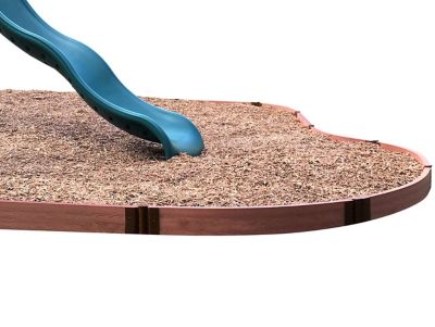 Image showing  Classic Sienna Curved Playground Border 16 ft. - 2 in. Profile, 300001752