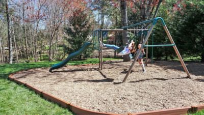 Image showing  Classic Sienna Curved Playground Border 16 ft. - 2 in. Profile, 300001752
