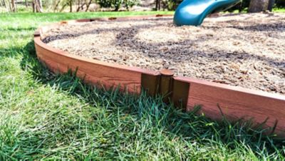 Image showing  Classic Sienna Curved Playground Border 16 ft. - 2 in. Profile, 300001752