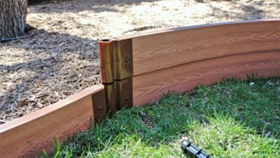 Image showing  Classic Sienna Curved Playground Border 16 ft. - 2 in. Profile, 300001752