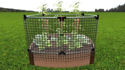 Frame It All Curved Stack and Extend Animal Barrier, 300001003-C