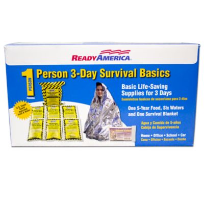 Image showing  1-Person 3 Day Survival Box 6 Pack