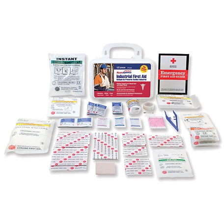 Ready America 4 Pack Industrial First Aid Kit 122 pieces