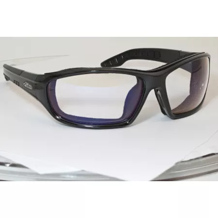 Wind Riders Motorcycle Sunglasses Black Frame Clear Lens Safety Glasses