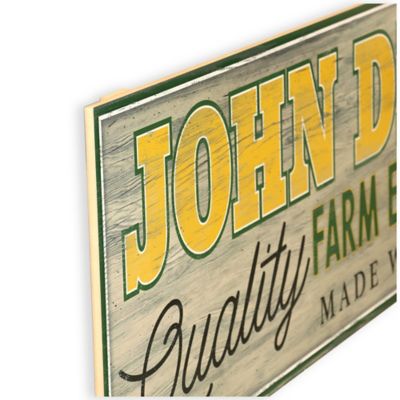 Image showing  Quality Farm Equipment Made With Pride Wood Wall Decor
