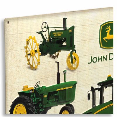 Image showing  Tractor and Equipment Collage Metal Sign