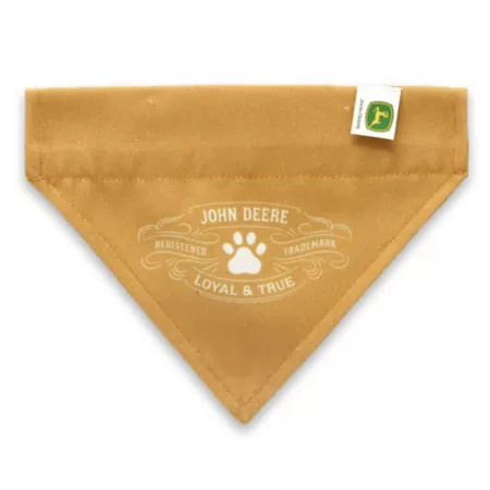 John Deere Loyal & True Dog Bandana Dog Bandanas Ties & Accessories