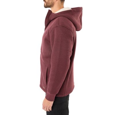 Image showing  Sherpa-Lined Hooded Thermal Shirt Jacket