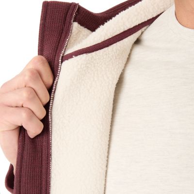 Image showing  Sherpa-Lined Hooded Thermal Shirt Jacket