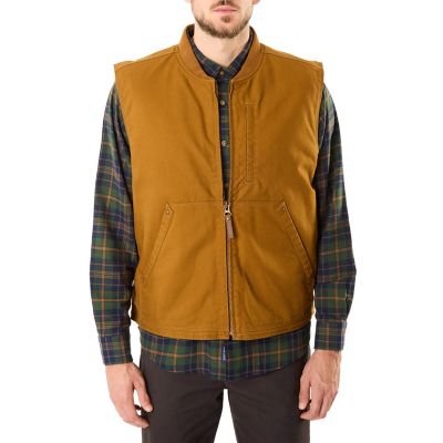 Smith's Workwear Sherpa-Lined Duck Canvas Vest