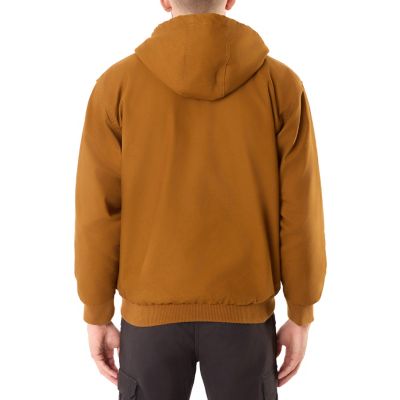 Image showing  Sherpa-Lined Duck Canvas Hooded Jacket