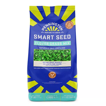 Pennington Smart Seed Clover and Grass Seed Mix 7 lb 1 400 sq ft. Grass Seed