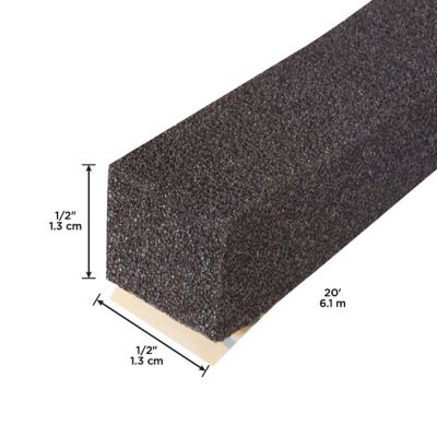 Image showing  1/2 in. x 1/2 in. x 20 ft. Foam Platinum Expandable Weatherseal