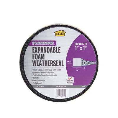 Image showing  1 in. x 1 in. x 13 ft. Foam Platinum Expandable Weatherseal