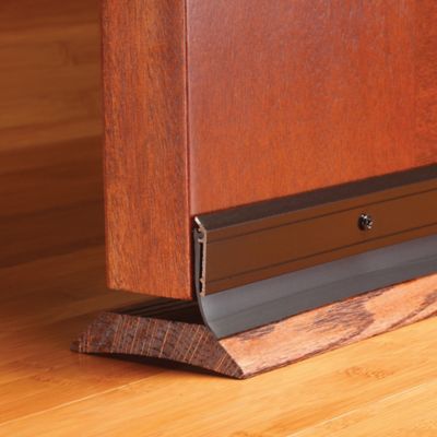 Image showing  2-1/8 in. x 1/4 in. x 36 in. Aluminum DENY Heavy-Duty Door Sweep, 40716