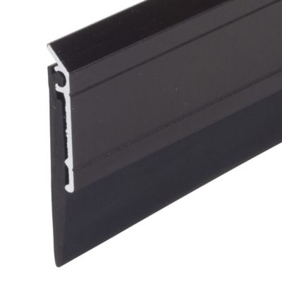 Image showing  1-7/8 in. x 1/4 in. x 36 in. Aluminum Commercial Door Sweep