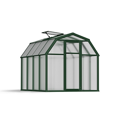 Canopia by Palram 6 ft. L x 8 ft. W Green EcoGrow Greenhouse