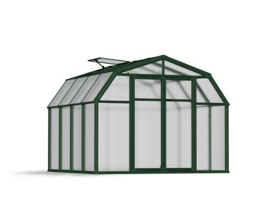 Canopia by Palram 8 ft. L x 8 ft. W Green Hobby Gardener Greenhouse