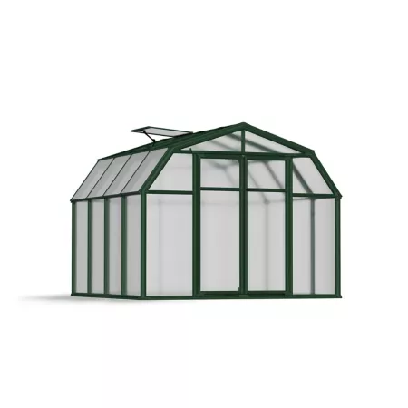 Canopia by Palram 8 ft L x 8 ft W Green Greenhouse Hobby Greenhouses