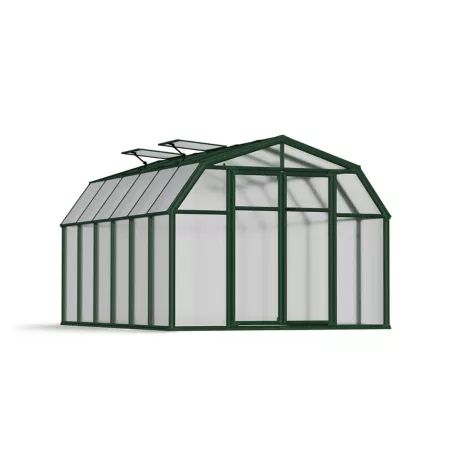 Canopia by Palram 8 ft L x 12 ft W Green Greenhouse Hobby Greenhouses