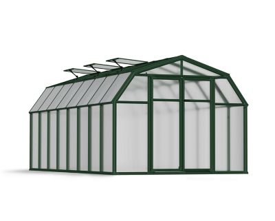 Canopia by Palram 8 ft. L x 16 ft. W Green Hobby Gardener Greenhouse