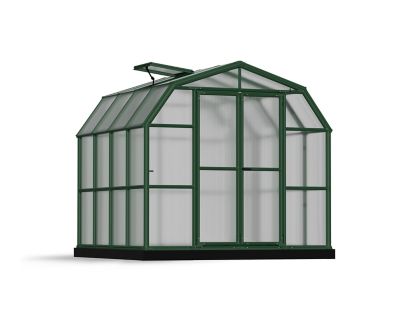 Canopia by Palram 8 ft. L x 8 ft. W Green Grand Gardener Twin Wall Greenhouse