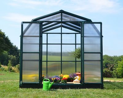 Image showing  Grand Gardener 8 x 8ft. Greenhouse, Twin Wall