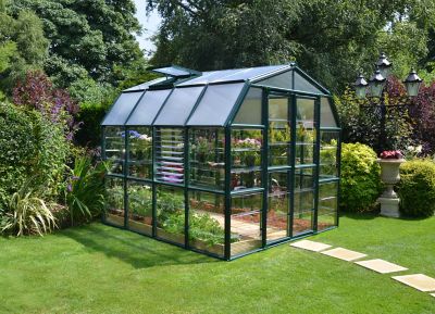 Image showing  Prestige 8 ft. x 8 ft. Greenhouse - Clear