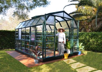 Image showing  Prestige 8 x 12ft. Greenhouse, Clear