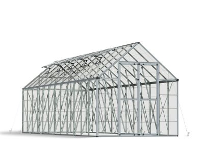 Canopia by Palram 8 ft. L x 24 ft. W Silver Snap and Grow Greenhouse