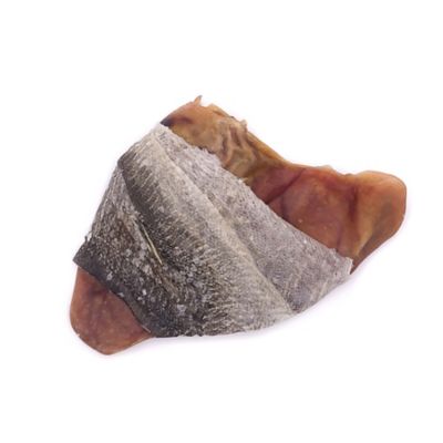 Image showing 2 th Icelandic+ Pig Ear Hand-Wrapped in Cod Skin Dog Treats